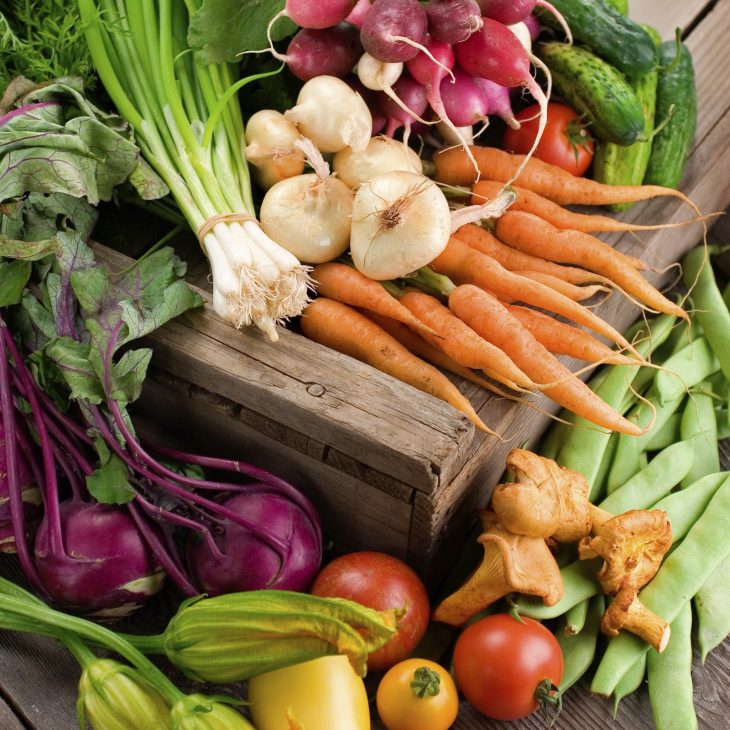Légumes bio et solidarité