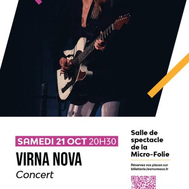 Concert de Virna Nova aux Mureaux