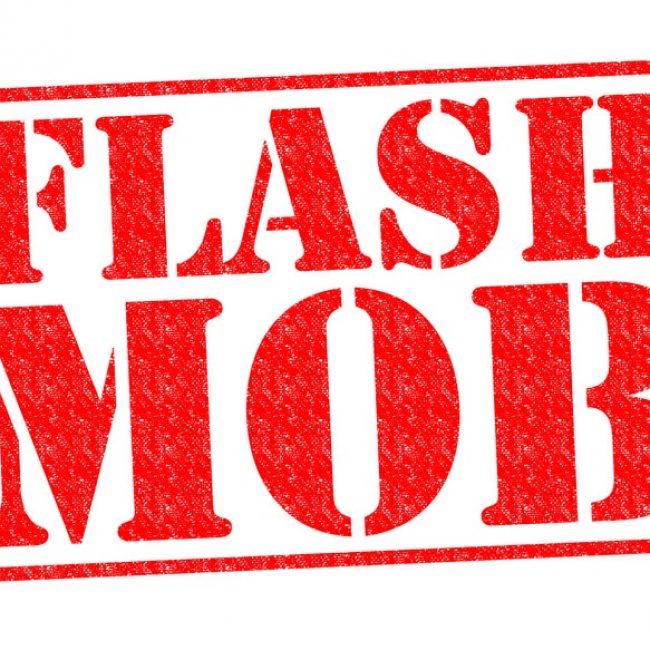 Disponible pour participer à une Flash Mob ?