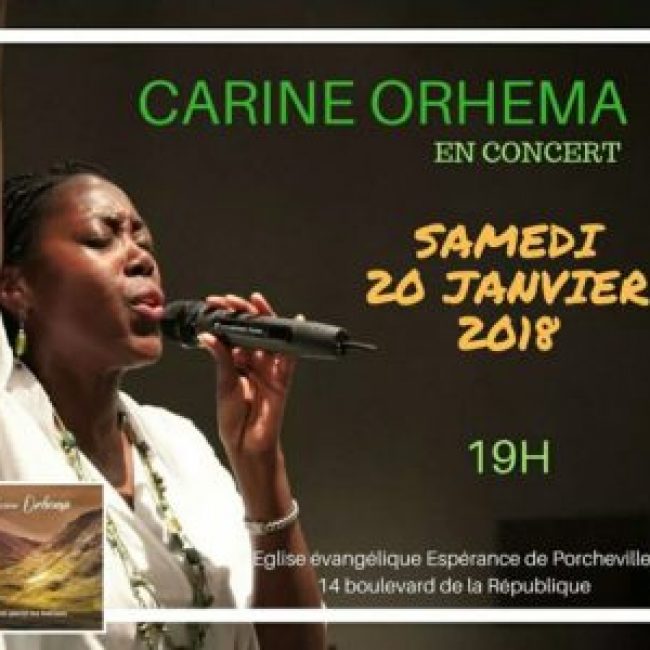 Carine Orhema en concert