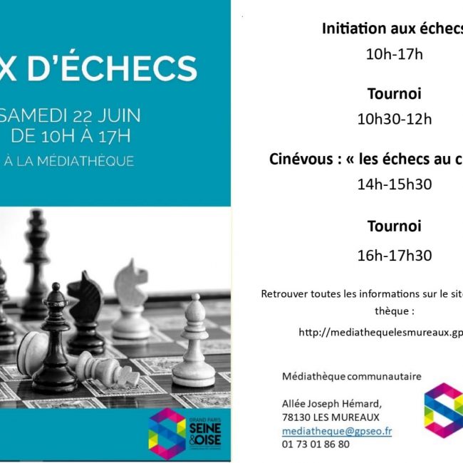 Initiation aux échecs aux Mureaux