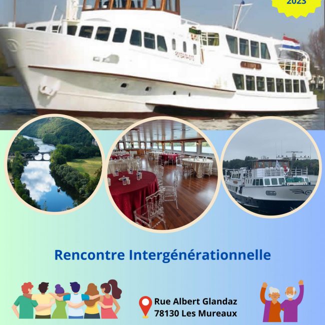 La croisière en l&rsquo;honneur des Séniors aux Mureaux