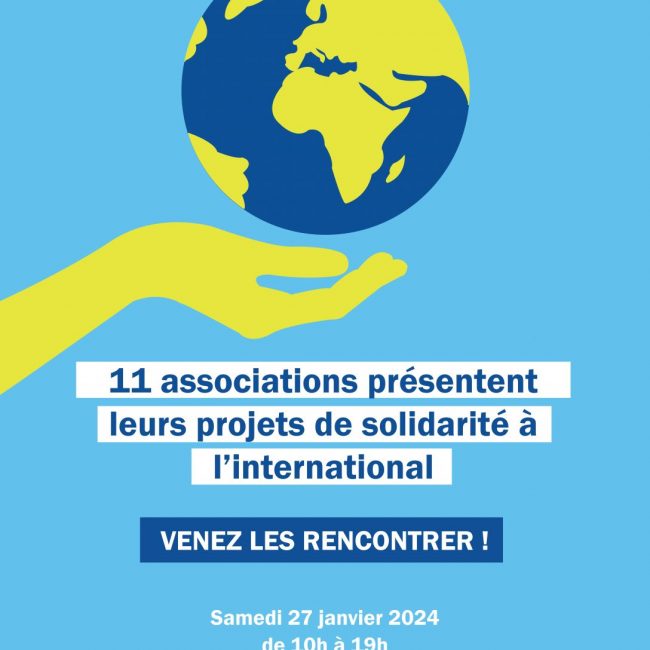 Restitution des projets de développement dans le cadre de la solidarité internationale