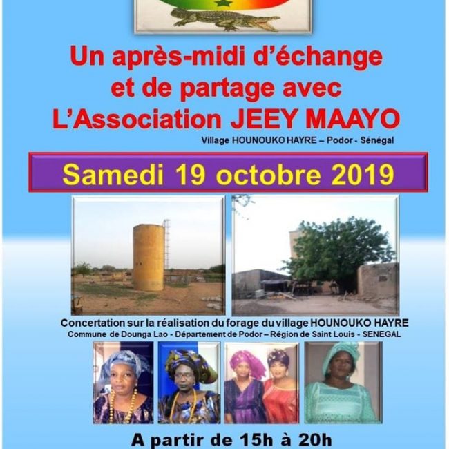 Echange et Partage avec l&rsquo;association JEEY MAAYO