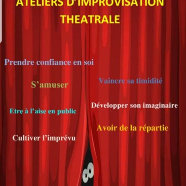 Atelier d&rsquo;improvisation théâtrale