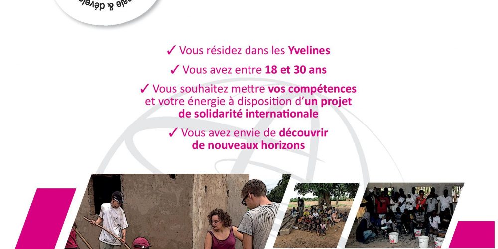 Bourses jeunes CYAM : “Citoyens des Yvelines, acteurs du monde”