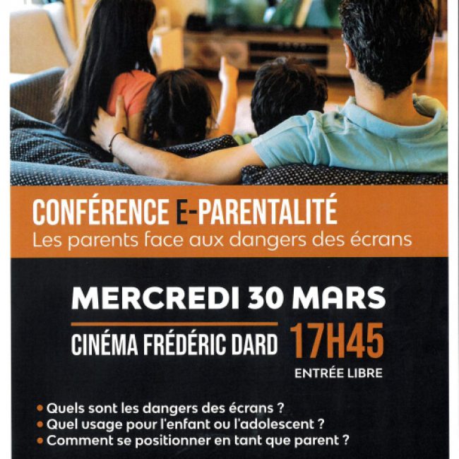 Conférence ­« E-Parentalité » aux Mureaux : les dangers des écrans