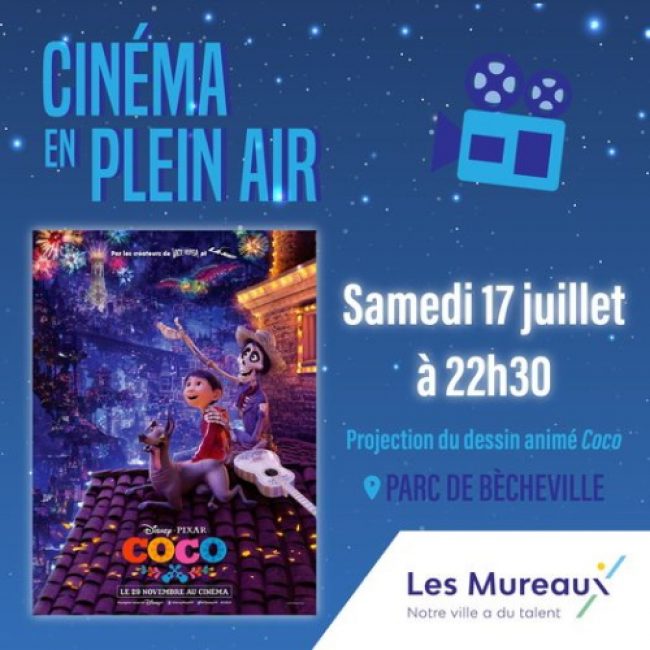 Cinéma en plein air : ce soir c&rsquo;est COCO