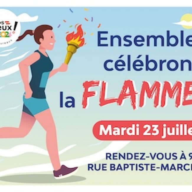 Relai de la Flamme Olympique aux Mureaux !