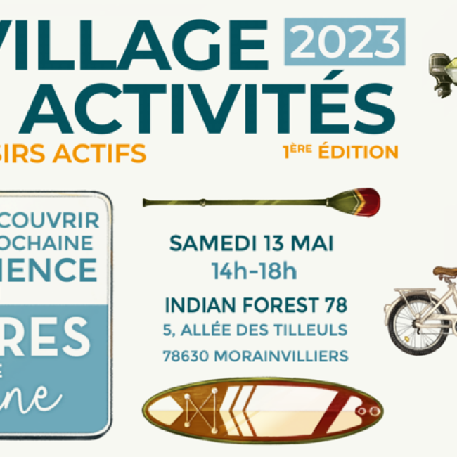 Village des activités et des loisirs actifs de la destination TERRES DE SEINE 1ère édition