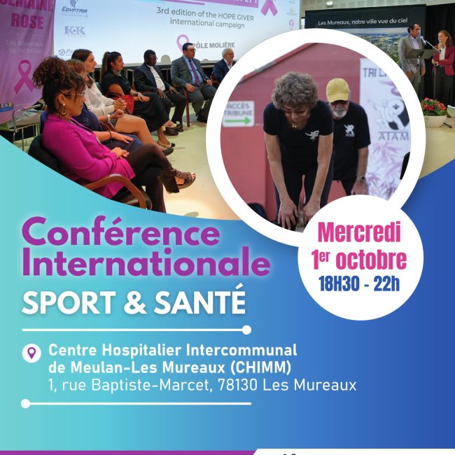 CONFERENCE INTERNATIONALE SPORT &#038; SANTE