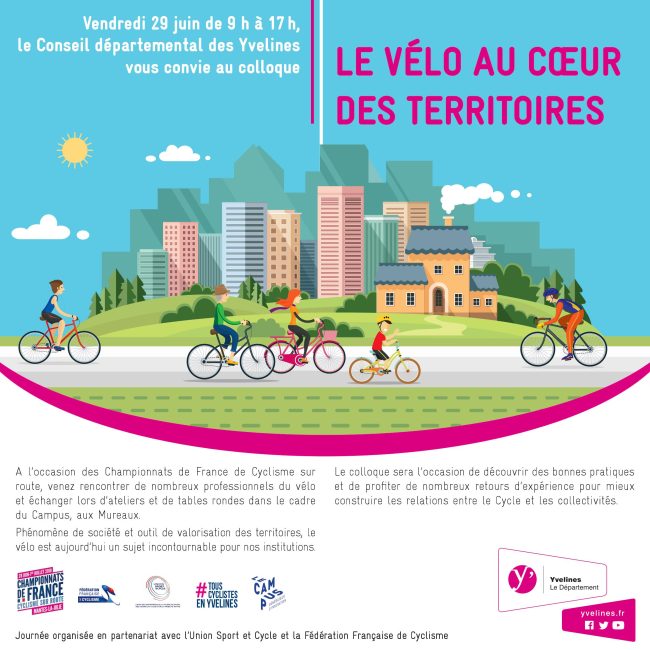 Colloque “Le vélo au cœur des Territoires”