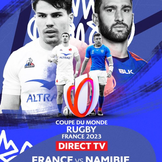 Rugby: France – Namibie : retransmission match aux Mureaux