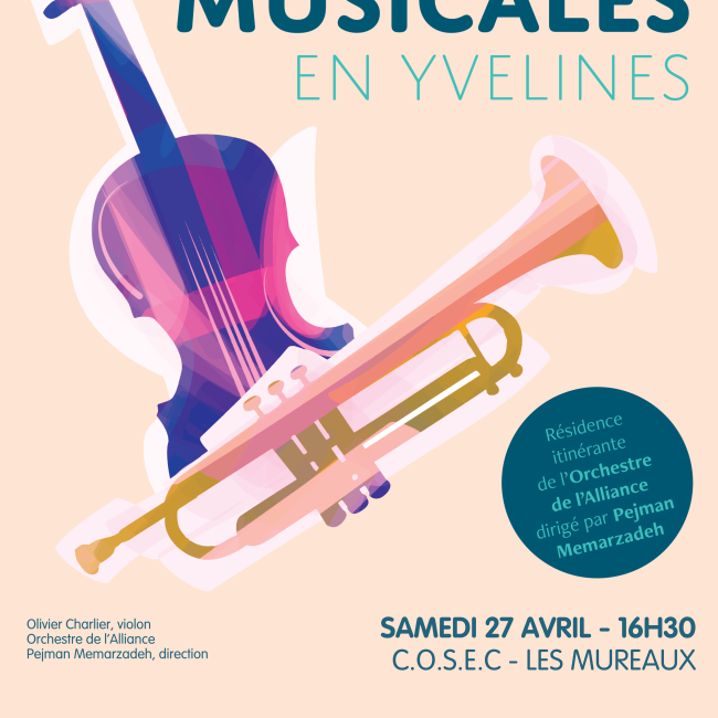 Concert de l&rsquo;Orchestre de l&rsquo;Alliance – 27/04/2024 Les Mureaux