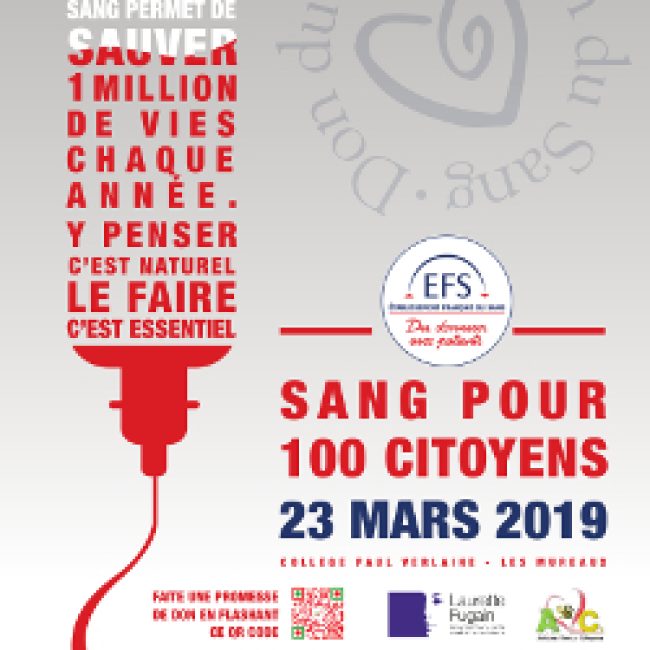 Collecte de Sang au Collège Paul Verlaine