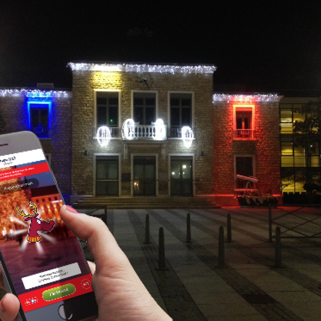 Mission Père Noël au centre ville des Mureaux