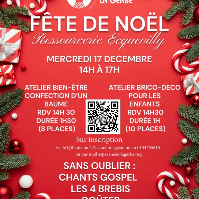 Fête de Noël à la Ressourcerie