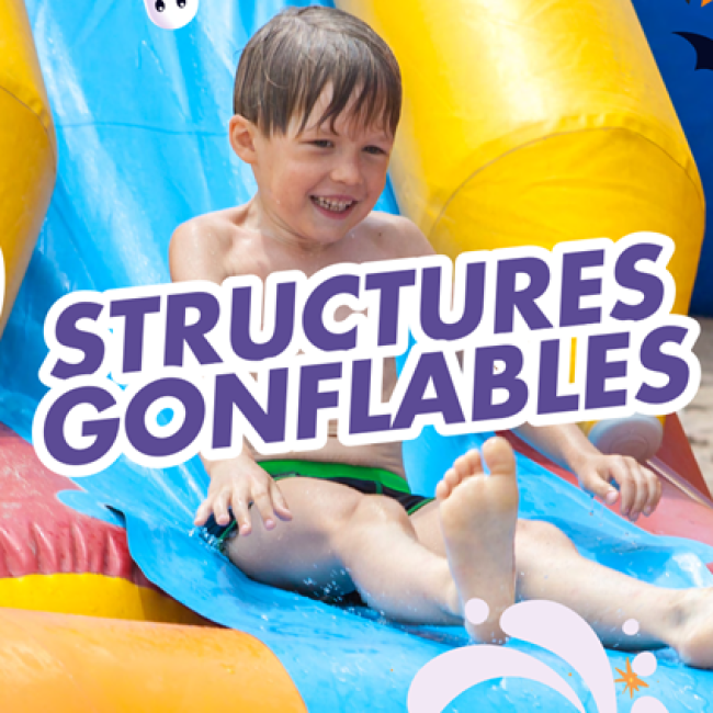 Structure gonflable – Piscine de Bècheville-Les Mureaux