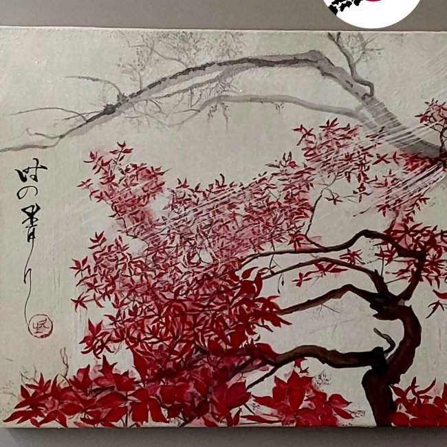 Exposition de peinture et calligraphie – La Médiathèque à l’heure du Japon