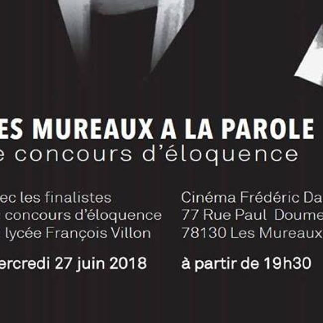Concours d’éloquence – LES MUREAUX A LA PAROLE
