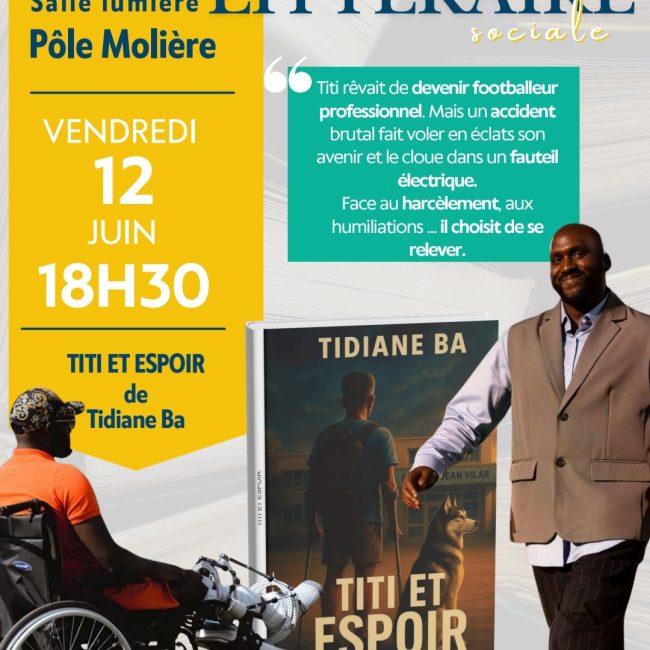 Rencontre littéraire avec Tidiane Ba autour de Titi et Espoir